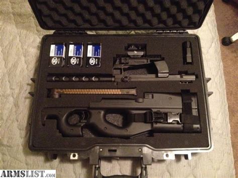 ARMSLIST - For Sale: FN PS90 TR Full kit - Pelican Hard Case ...