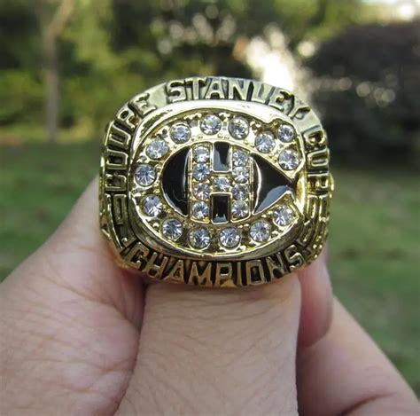 High Quality New Montreal Canadiens 1986 Patrick Roy Stanley Cup Championship Ring solid Men ...