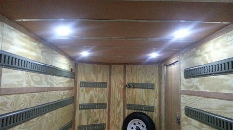 Enclosed Trailer Interior Lights