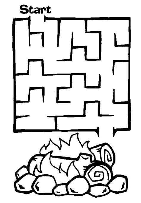 Easy Pizza Mazes For Kids