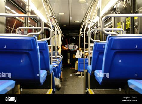 Interior mta public transportation bus hi-res stock photography and images - Alamy