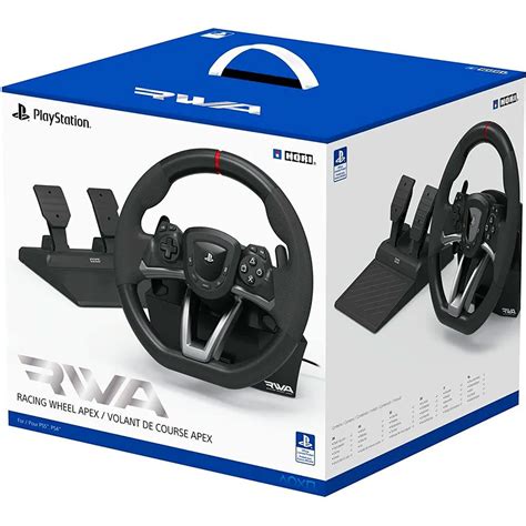 Hori Racing Wheel Apex 2022 Steering Wheel And Pedals Black| Techinn