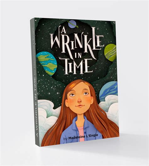 A Wrinkle in Time, book cover on Behance