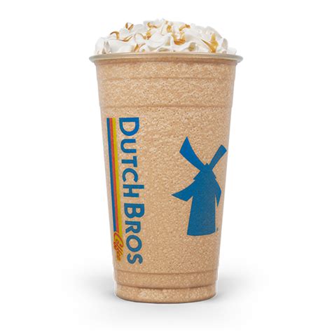 Golden Eagle - Vanilla & Caramel Breve w/ Caramel Drizzle - DutchBros Coffee