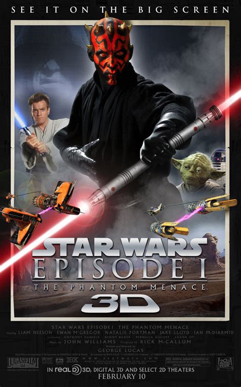 SYNTHIA.CA: "Star Wars- Episode 1: The Phantom Menace 3D"