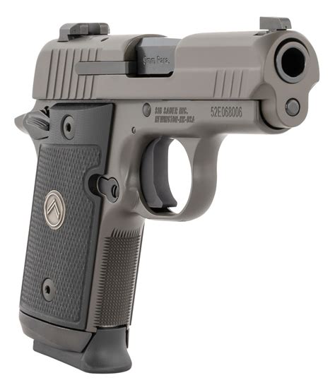 Sig P938 Legion Micro-Compact 9mm, 3" Barrel, X-Ray 3, Legion Gray, 7rd ...