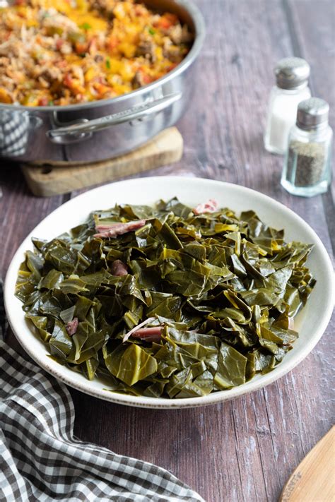 Southern Collard Greens Recipe with Ham Hocks | Feast and Farm