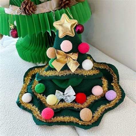 Handmade Luxury Dog Christmas Tree Costume – Frenchiely