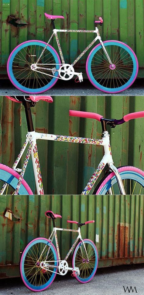 Customized bike! Totally getting one when I move beachside. #bmxbikescustom Fixie Bike, Bmx ...