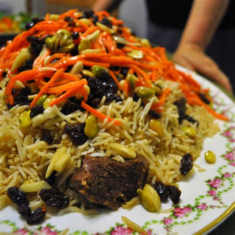 Middle Eastern Beauty: Traditional Afghan Food- Qabuli Palow