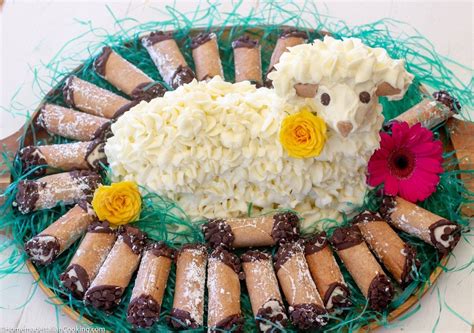 Cannoli Lamb Cake for Easter – Homemade Italian Cooking