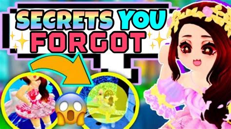 You FORGOT These SECRETS EXISTED In ROYALE HIGH ~Roblox - YouTube