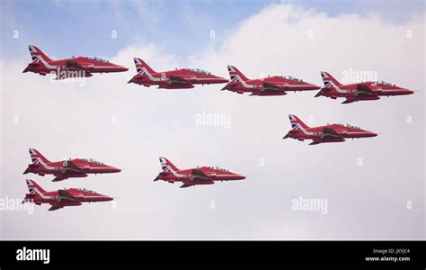 The red arrows and pilots hi-res stock photography and images - Alamy