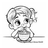 Goldilocks Coloring Pages  Free & Printable sketch template