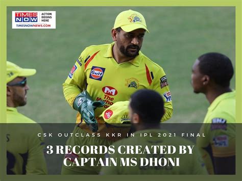 Dhoni all records list | 3 records created by MS Dhoni in IPL 2021 ...