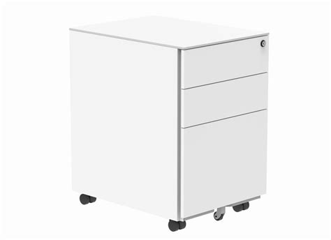 Steel Mobile Under Desk Pedestal | 3 Drawers | Office Supermarket
