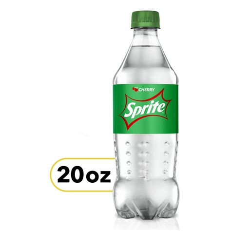 Sprite Lemon Lime Cherry Soda Soft Drink, 20 fl oz - Walmart.com - Walmart.com