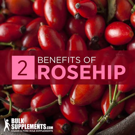 Rosehip: Benefits, Side Effects & Dosage