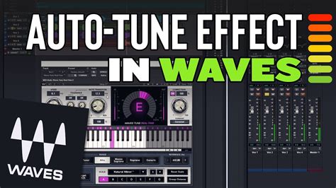 How to Make an Auto-Tune Effect with Waves Tune Real-Time - YouTube