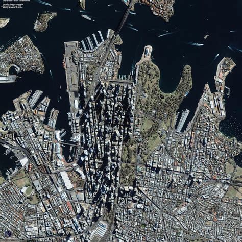 Satellite Image of Sydney, Australia | Satellite Imaging Corp | Satellite image, Australia ...