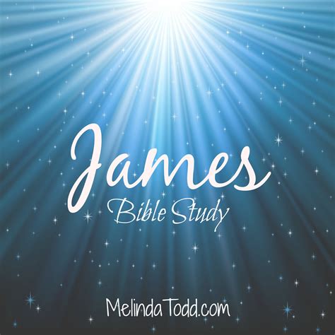 James Bible Study Printables