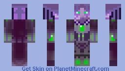 Starcraft 2 Dark Templar With Cloak Minecraft Skin