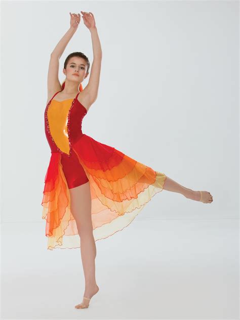 Girl on Fire | Revolution Dancewear | Contemporary dance outfits ...