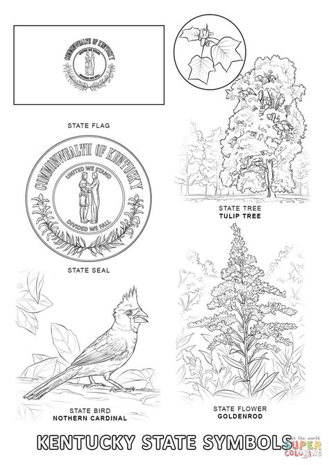 coloring page kansas state seal - Clip Art Library