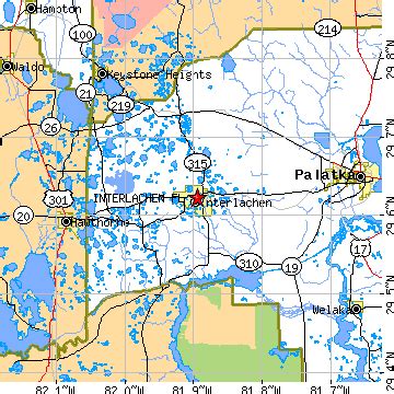 Interlachen, Florida (FL) ~ population data, races, housing & economy