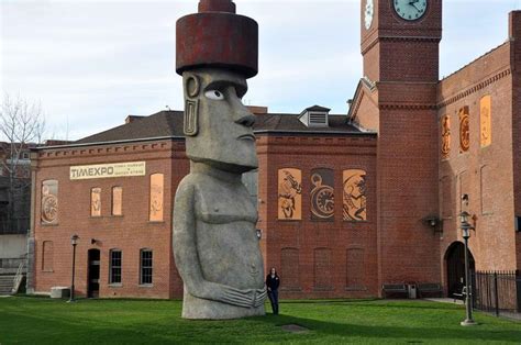 Waterbury, Connecticut: Timexpo Museum and Easter Island Statue photo ...