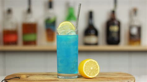 Adios Motherf***er (AMF) Cocktail Recipe - Blue Long Island Iced Tea!