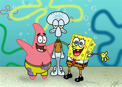 SpongeBob And Friends Wallpapers - Wallpaper Cave