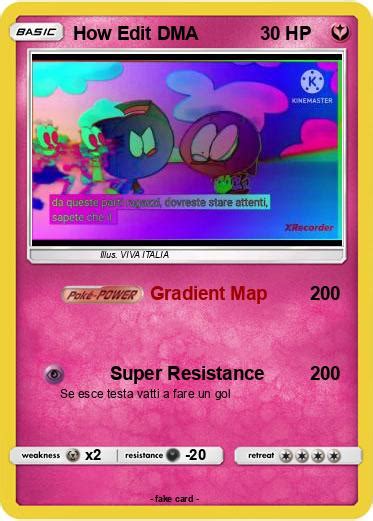 Pokémon How Edit DMA - Gradient Map - My Pokemon Card