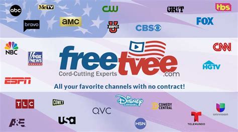 All your favorite channels-no contract! - freeTVee