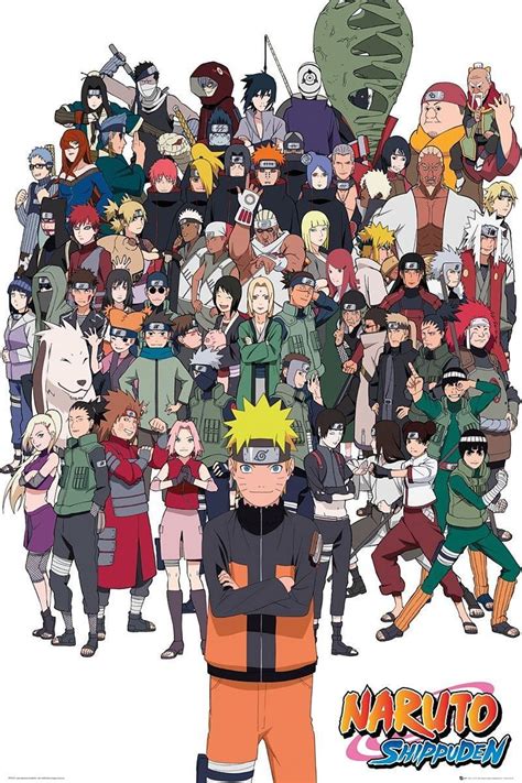 Anime All Naruto Characters, Naruto Shippuden Characters HD phone ...