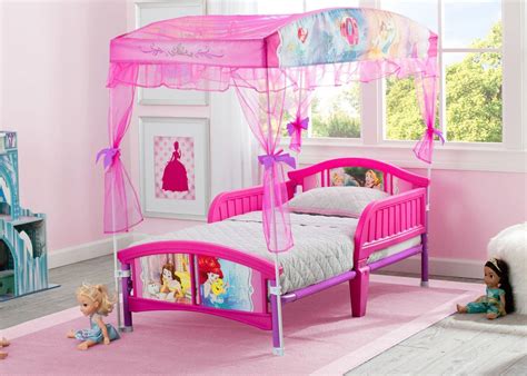 Delta Children Princess Canopy Toddler Bed | Preggy Plus