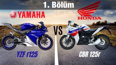 Yamaha Yzf r125 VS Honda Cbr 125r | Motosiklet Karşılaştırmaları | 1 ...