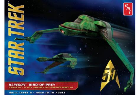 Klingon Bird of Prey Model Kit 1/350, Star Trek III: The Search for ...