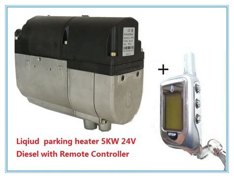 Liquid Water parking heater 5KW 24V Diesel with Remote Controller ...