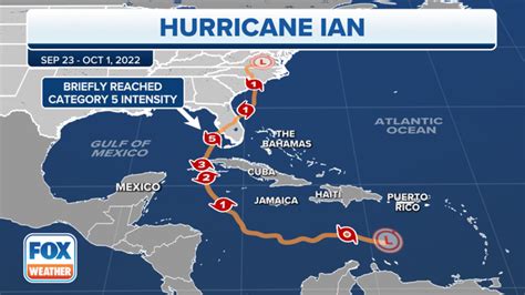 Hurricane Ian briefly attained Category 5 intensity off Florida's Gulf Coast, NHC says | Fox Weather