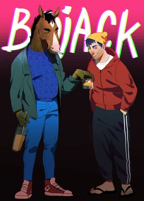 Bojack by Muchinery | Horseman, Bojack horseman, Horses