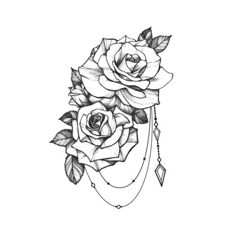 Rose Jewelry Tattoo | Realistic Temporary Tattoos – TattooIcon