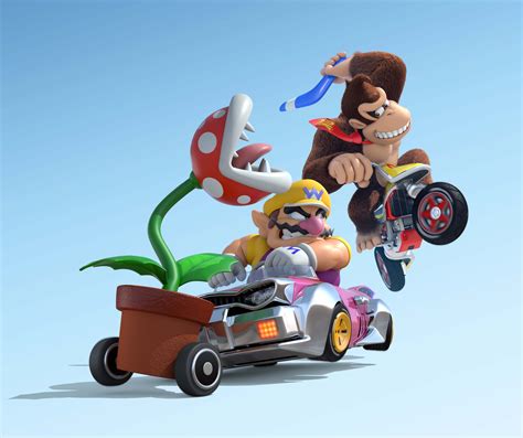 mario_kart_8_deluxe_donkey_kong_and_wario_artwork | My Nintendo News