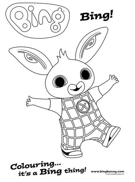 Kids-n-fun.com | Coloring page Bing Bunny Bing