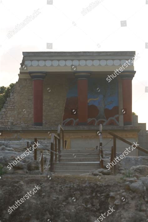 Archaeological Site Knossos Gv Editorial Stock Photo - Stock Image | Shutterstock