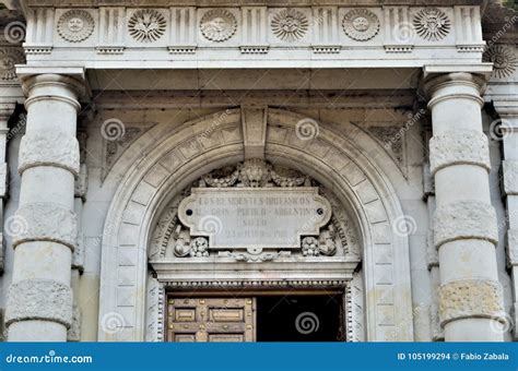 Historical Buildings in Argentina Buenos Aires Federal Capital. Stock Photo - Image of design ...