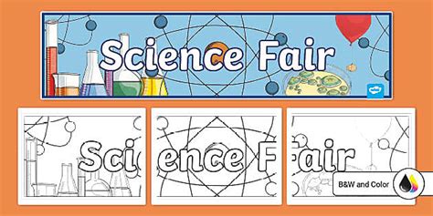 Science Fair Banner (teacher made) - Twinkl