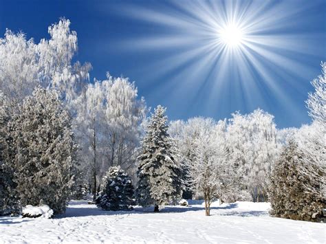 Winter Sunshine Wallpapers - Top Free Winter Sunshine Backgrounds ...