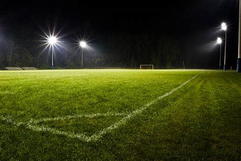 Soccer Field Wallpaper Night