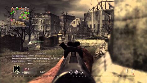 World at War Multiplayer Gameplay - Call of Duty WaW - Ground War w/ Gewehr 43 - YouTube